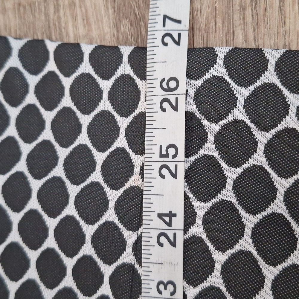 Maggie Barnes Lightweight Jacket Womens 3X Black White Polka Dot - Picture 8 of 9